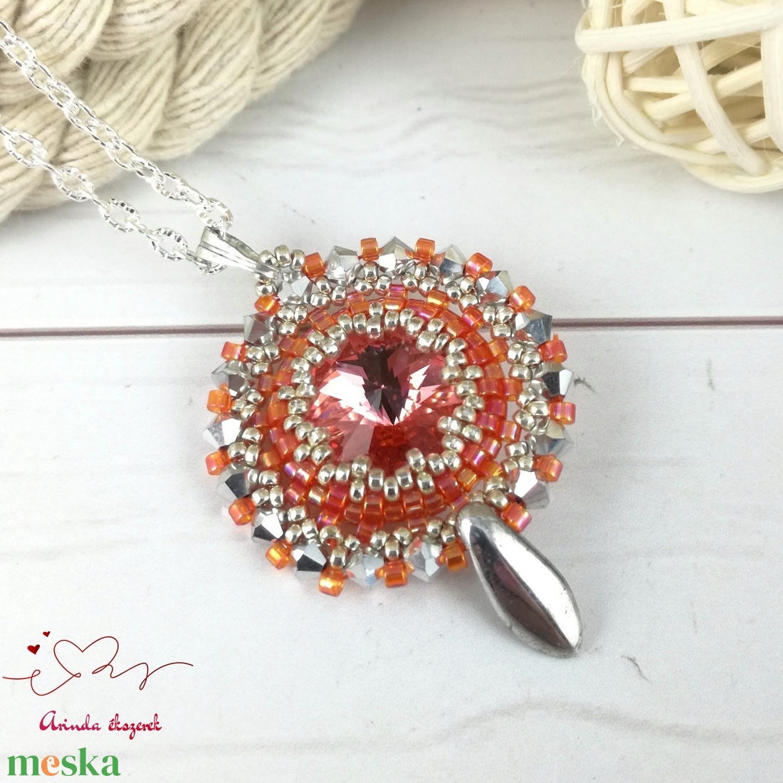 Csillogó álmok narancs swarovski nyaklánc egyedi kristály esküvő alkalmi koszorúslány örömanya menyasszony násznagy - esküvő - ékszer - nyaklánc - Meska.hu Csillogó álmok narancs swarovski nyaklánc egyedi kristály esküvő alkalmi koszorúslány örömanya menyasszony násznagy - esküvő - ékszer - nyaklánc - Meska.hu