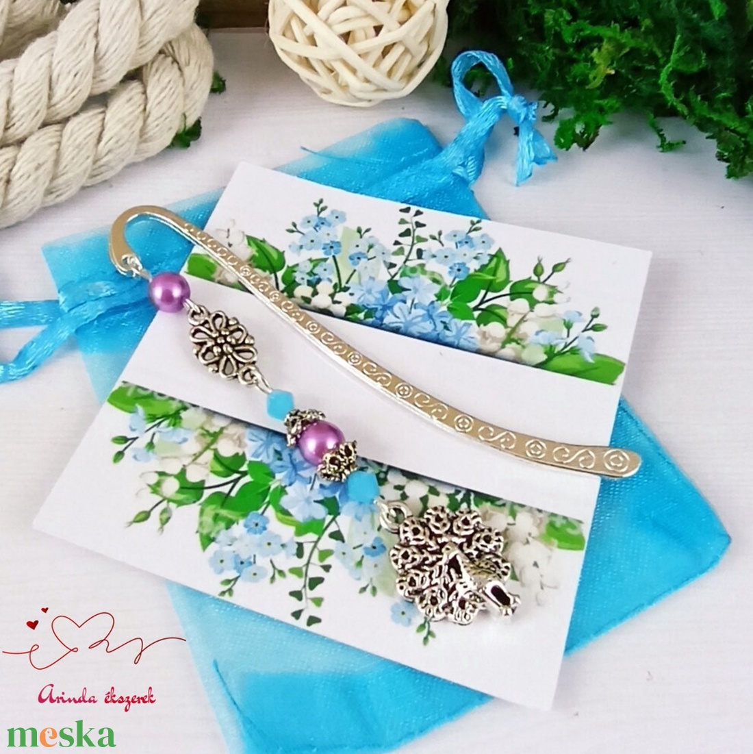 Páva könyvjelző egyedi ajándék ballagásra évzáróra pedagógusnak születésnapra névnapra nőnek lánynak  - könyv & zene - könyvjelző - Meska.hu