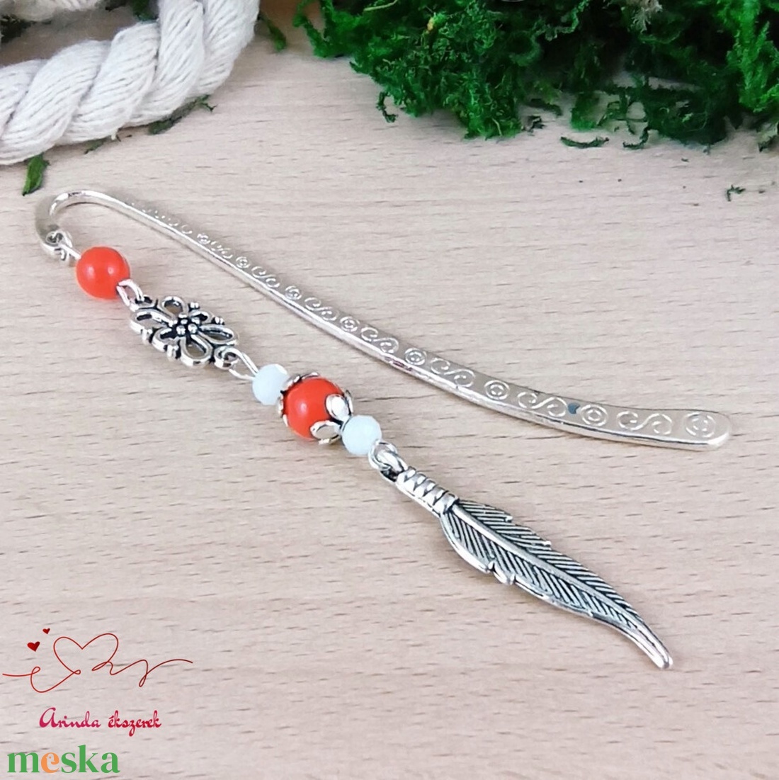 Piros toll könyvjelző egyedi ajándék ballagásra évzáróra pedagógusnak születésnapra névnapra nőnek lánynak  - könyv & zene - könyvjelző - Meska.hu