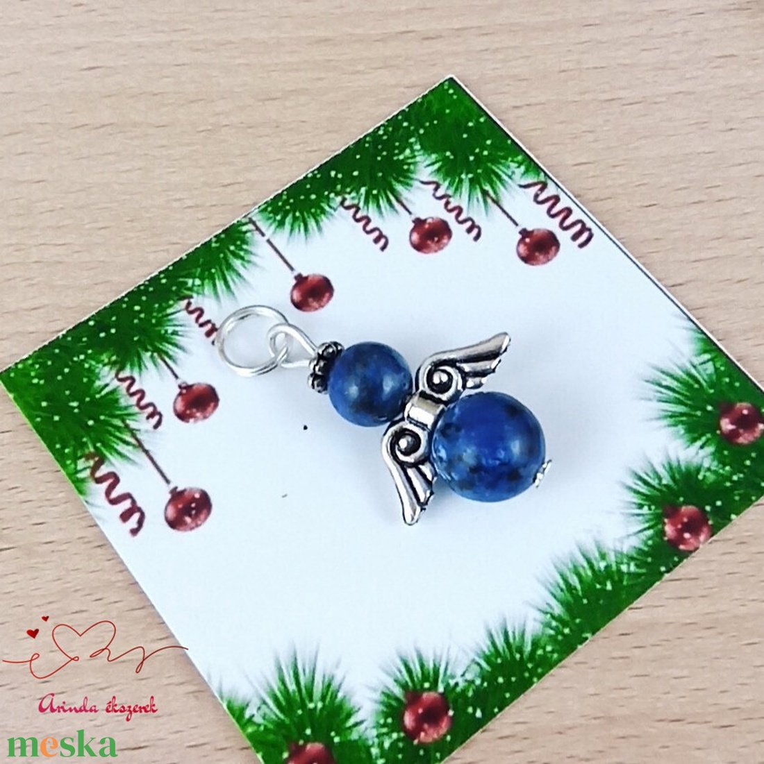 Lápisz ásvány angyal medál talizmán ajándékkártyával anyáknapja ballagás évzáró karácsony ajándék  - ékszer - nyaklánc - medál - Meska.hu