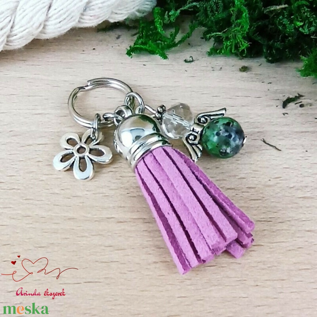 Ruby zoisit ásvány angyal lila bojttal virággal ajándékkártyával kulcstartó táskadísz pedagógusnapra ballagásra - táska & tok - kulcstartó & táskadísz - kulcstartó - Meska.hu Ruby zoisit ásvány angyal lila bojttal virággal ajándékkártyával kulcstartó táskadísz pedagógusnapra ballagásra - táska & tok - kulcstartó & táskadísz - kulcstartó - Meska.hu