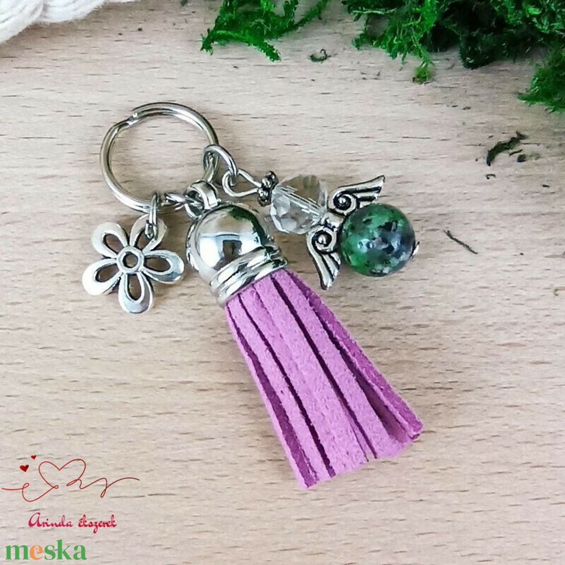 Ruby zoisit ásvány angyal lila bojttal virággal ajándékkártyával kulcstartó táskadísz pedagógusnapra ballagásra - táska & tok - kulcstartó & táskadísz - kulcstartó - Meska.hu Ruby zoisit ásvány angyal lila bojttal virággal ajándékkártyával kulcstartó táskadísz pedagógusnapra ballagásra - táska & tok - kulcstartó & táskadísz - kulcstartó - Meska.hu