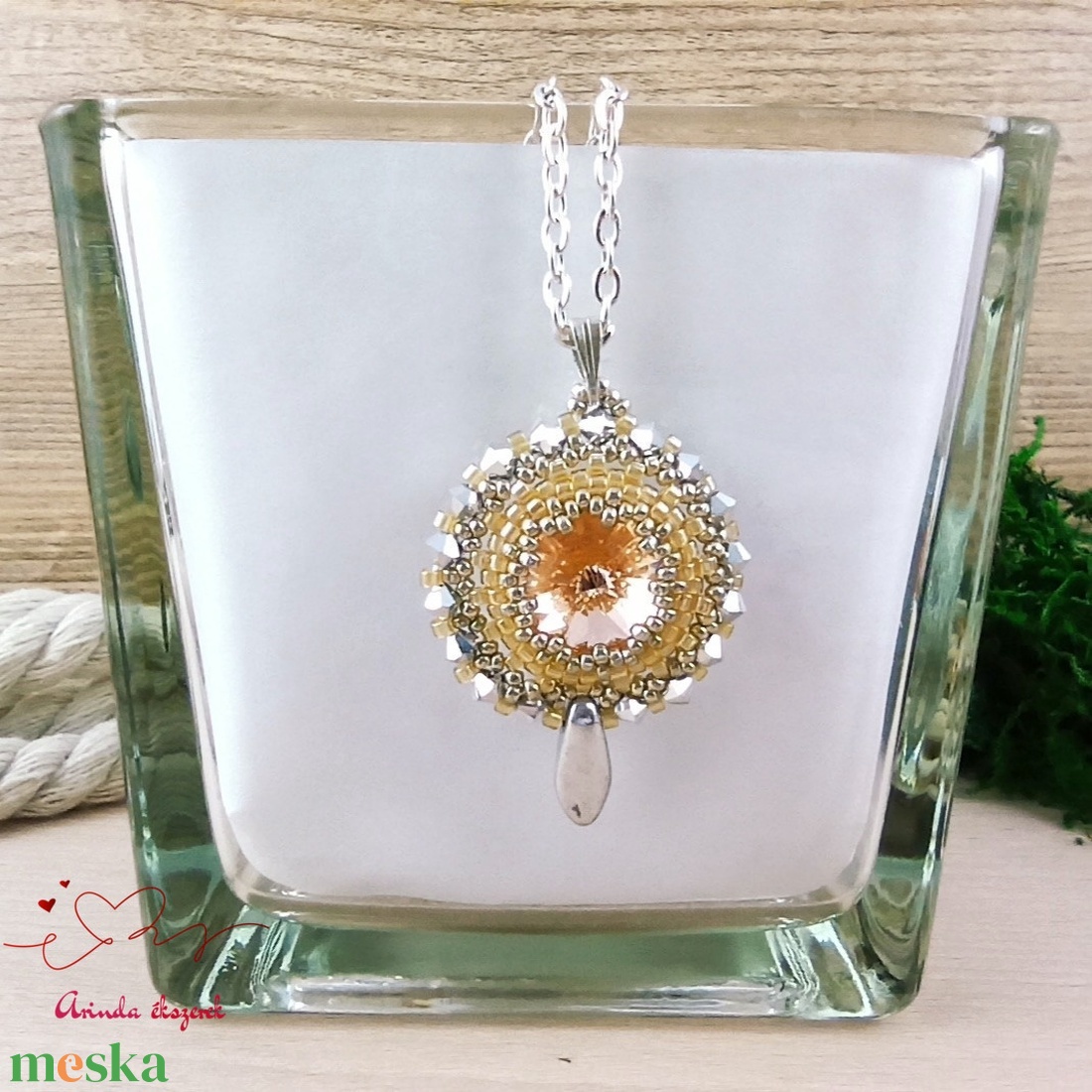 Csillogó álmok barack swarovski nyaklánc egyedi kristály esküvő alkalmi koszorúslány örömanya menyasszony násznagy - esküvő - ékszer - nyaklánc - Meska.hu Csillogó álmok barack swarovski nyaklánc egyedi kristály esküvő alkalmi koszorúslány örömanya menyasszony násznagy - esküvő - ékszer - nyaklánc - Meska.hu