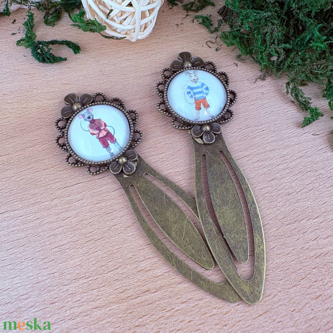 2 db Rumini könyvjelző egyedi rendelés alapján - könyv & zene - könyvjelző - Meska.hu