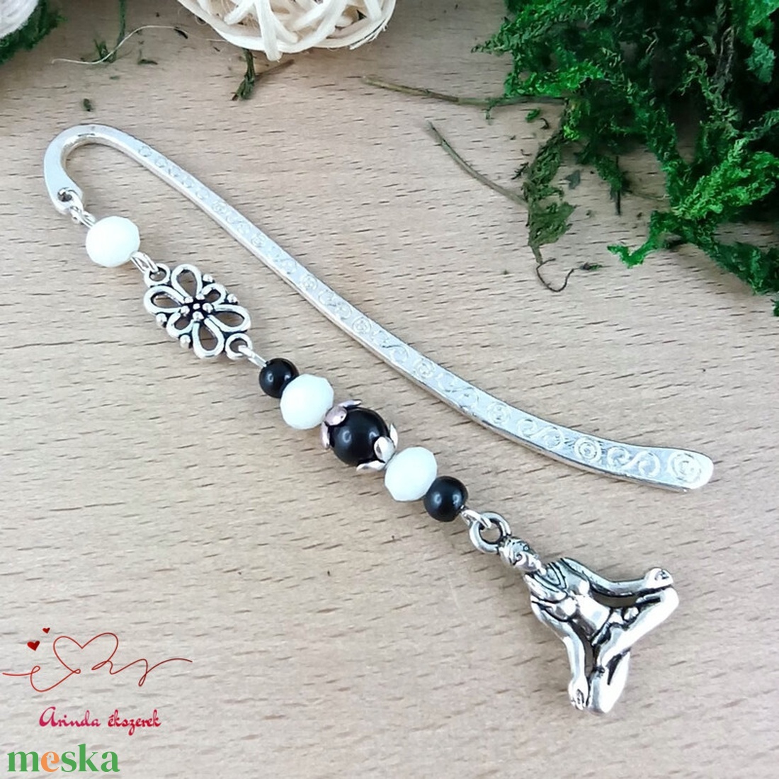 Jóga könyvjelző - könyv & zene - könyvjelző - Meska.hu