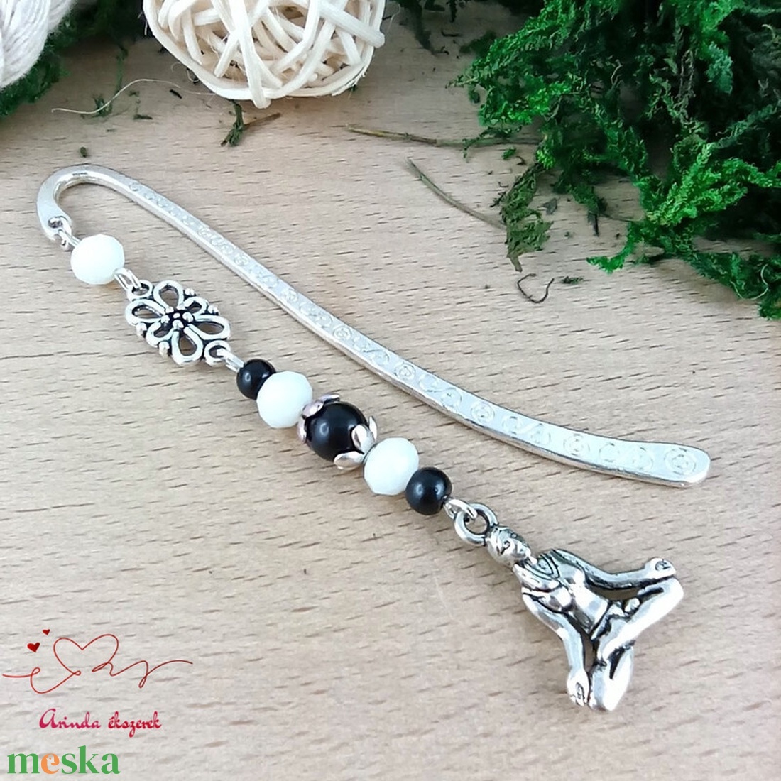 Jóga könyvjelző - könyv & zene - könyvjelző - Meska.hu