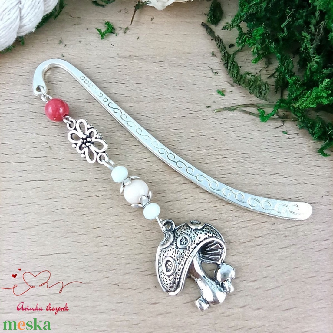 Gomba könyvjelző  - könyv & zene - könyvjelző - Meska.hu