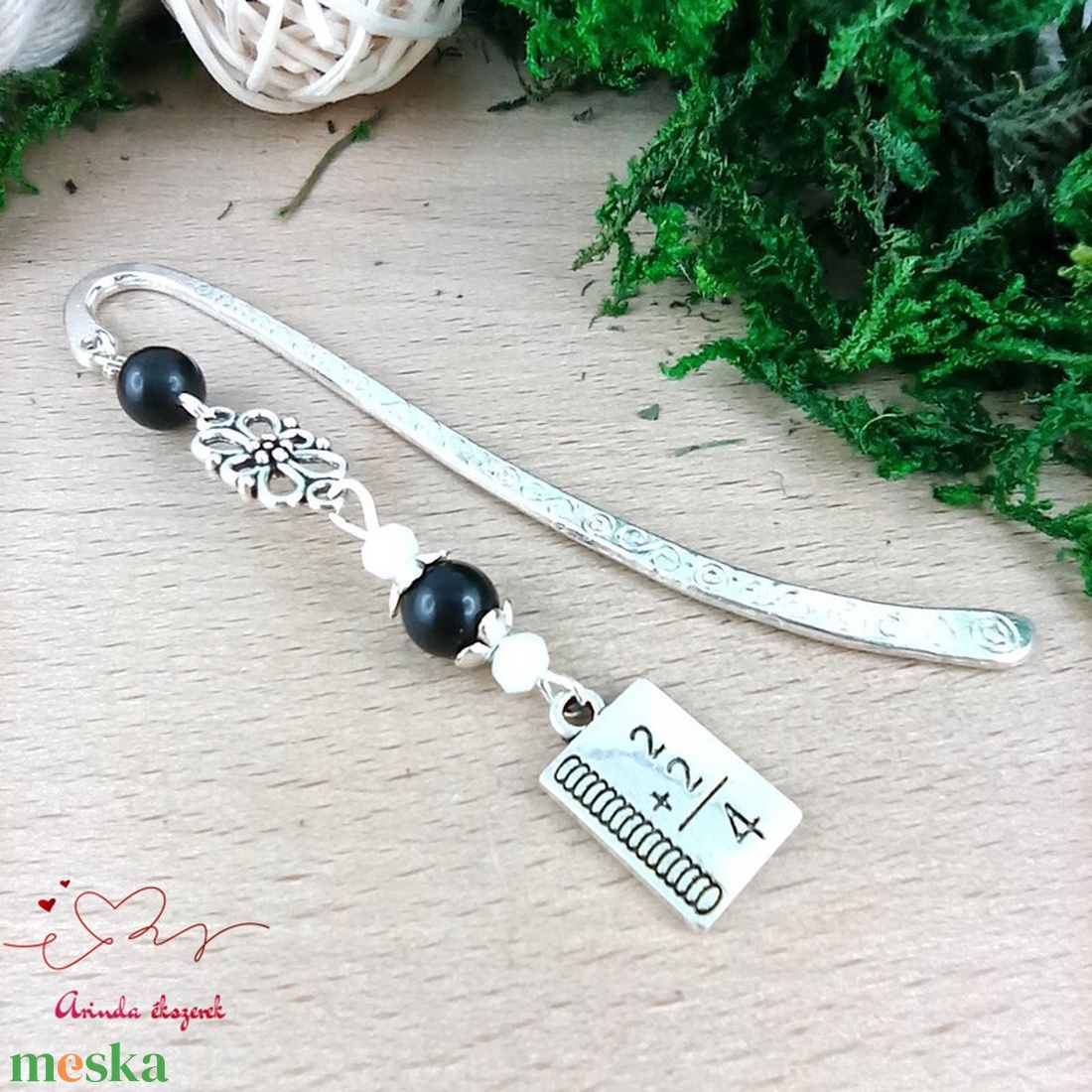 Matekképlet könyvjelző fekete - könyv & zene - könyvjelző - Meska.hu