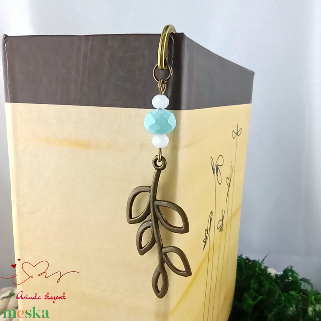 Leveles ág könyvjelző - könyv & zene - könyvjelző - Meska.hu