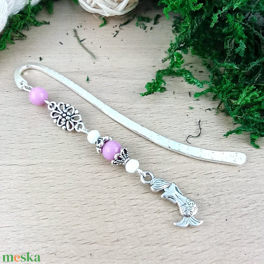 Sellő könyvjelző  - könyv & zene - könyvjelző - Meska.hu