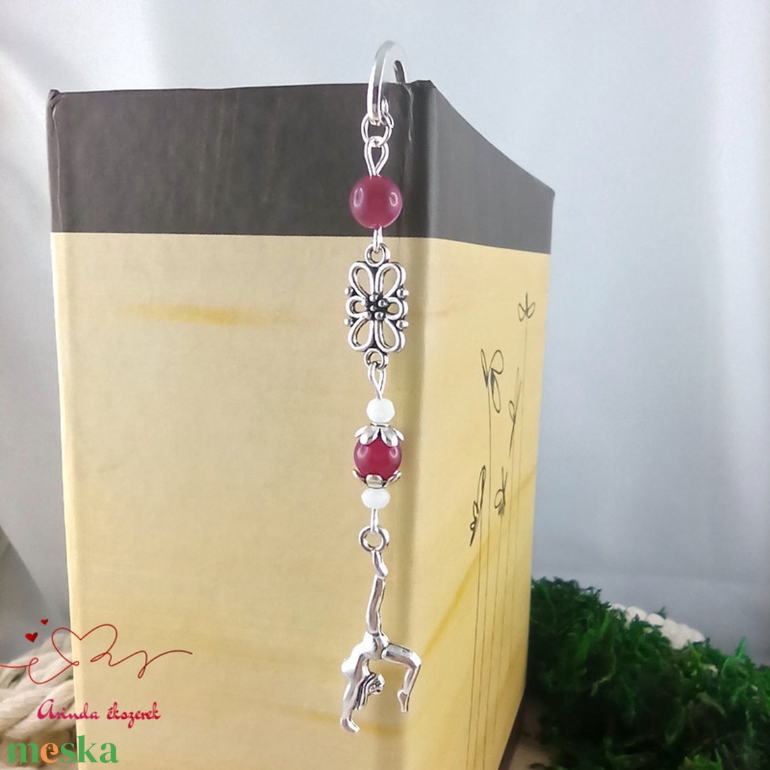 Tornász könyvjelző  - könyv & zene - könyvjelző - Meska.hu