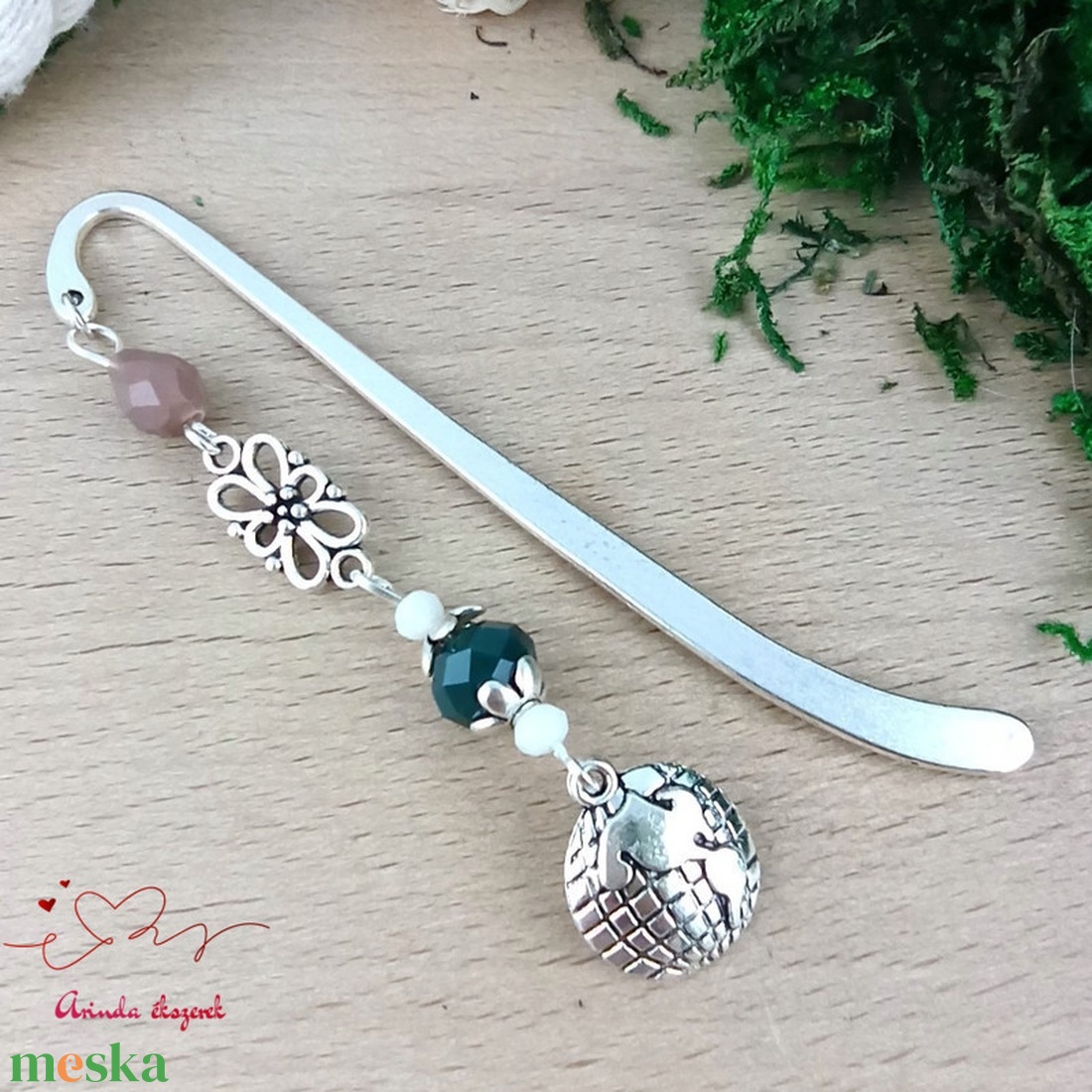 Földgömb könyvjelző pedagógusnak � egyedi ajándék pedagógusnapra és évzáróra - könyv & zene - könyvjelző - Meska.hu