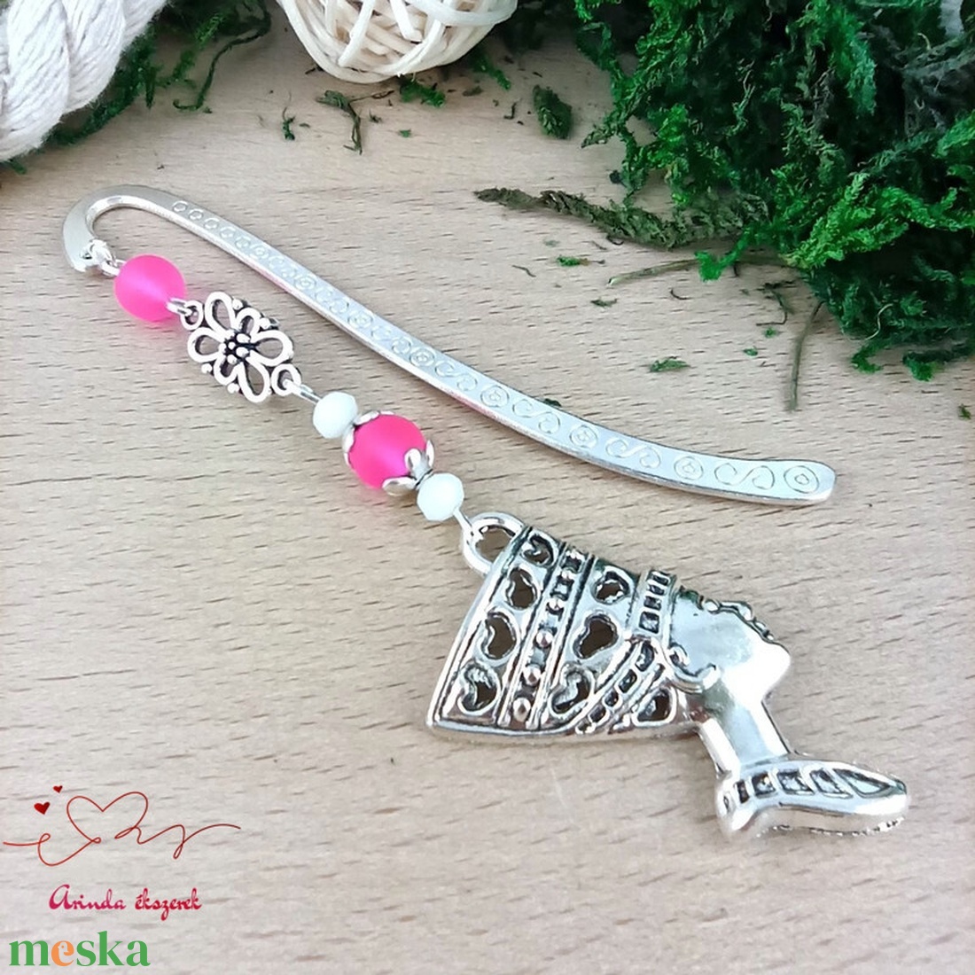 Pink fáraó mintás könyvjelző � történelemtanár ajándék - könyv & zene - könyvjelző - Meska.hu