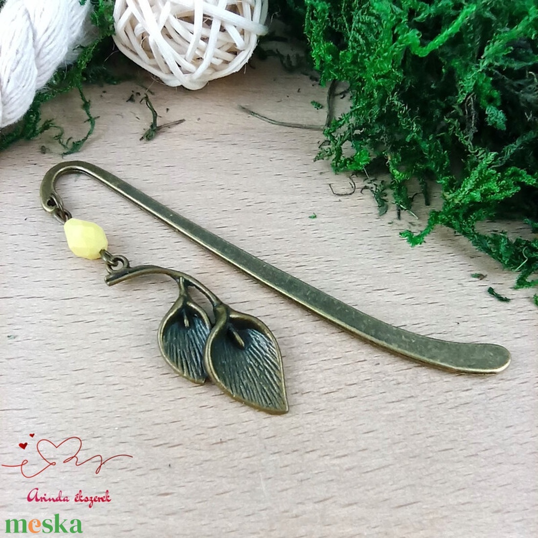 Kála virágos könyvjelző � egyedi, kézműves ajándék olvasóknak - könyv & zene - könyvjelző - Meska.hu