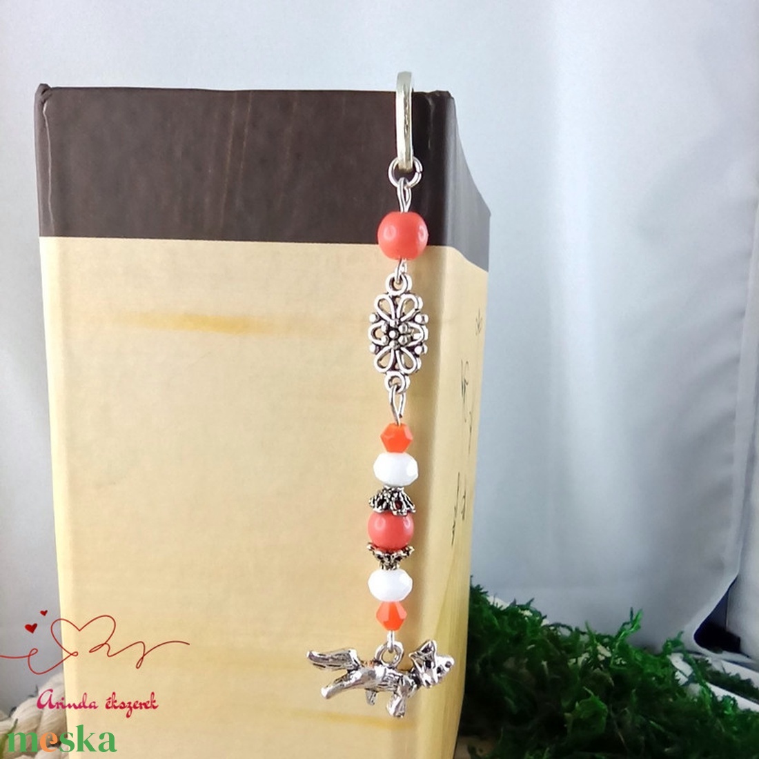 Rókás könyvjelző � természetkedvelőknek, kézműves ajándék - könyv & zene - könyvjelző - Meska.hu