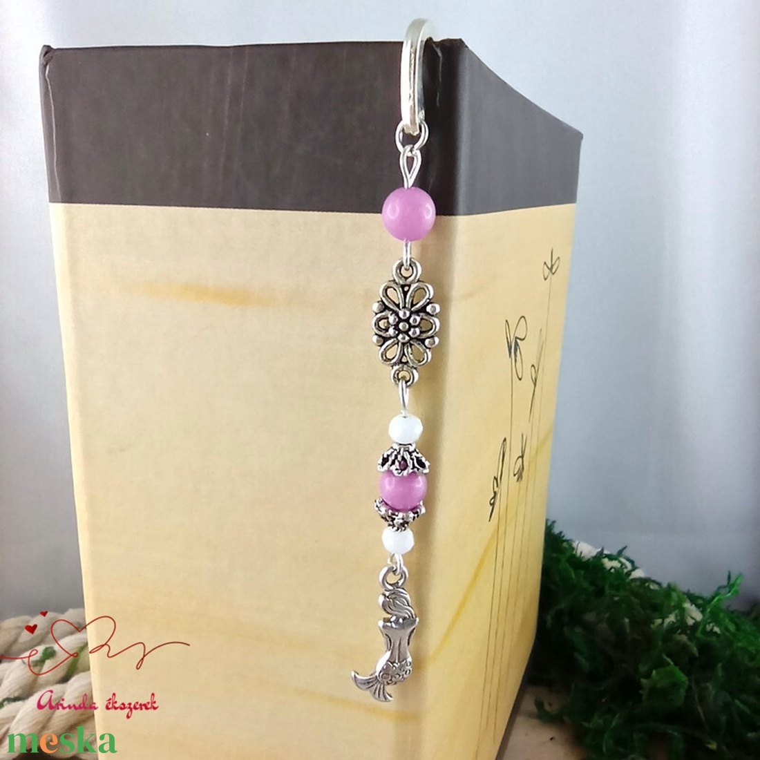 Sellő charm könyvjelző � Mesés, nőies olvasáshoz - könyv & zene - könyvjelző - Meska.hu