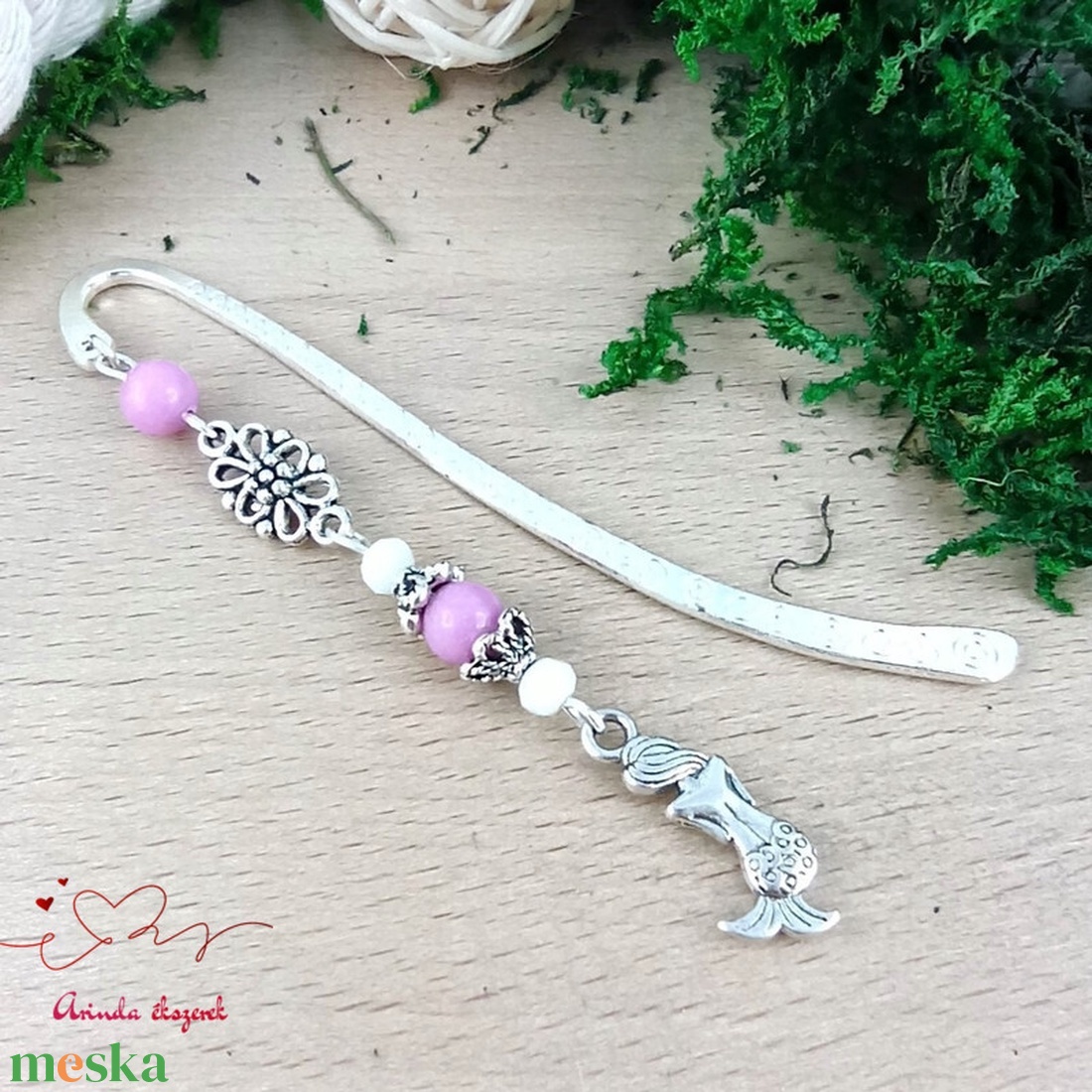 Sellő charm könyvjelző � Mesés, nőies olvasáshoz - könyv & zene - könyvjelző - Meska.hu