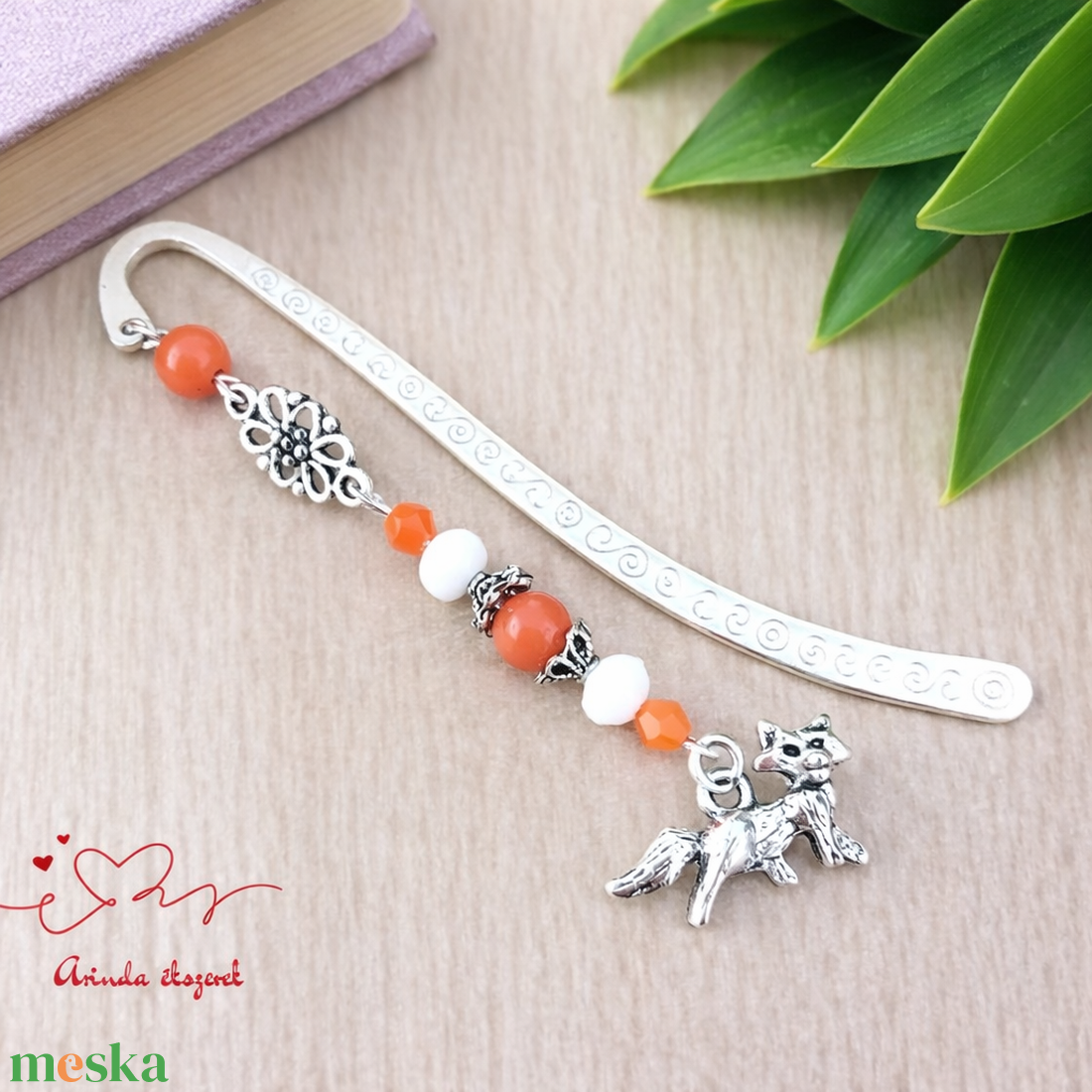 Rókás könyvjelző � természetkedvelőknek, kézműves ajándék - könyv & zene - könyvjelző - Meska.hu