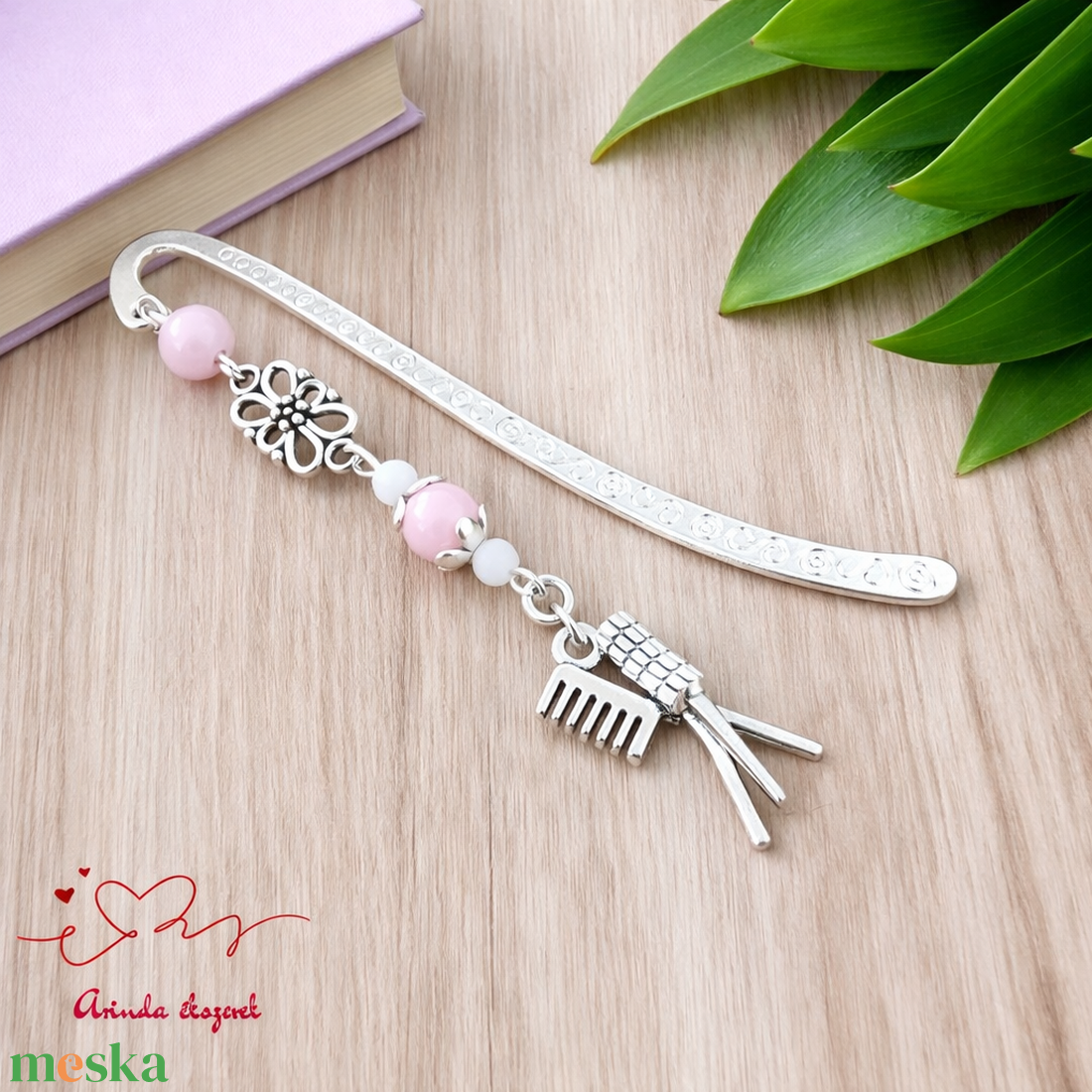 Fodrász könyvjelző � ollós és fésűs egyedi ajándék fodrászoknak - könyv & zene - könyvjelző - Meska.hu