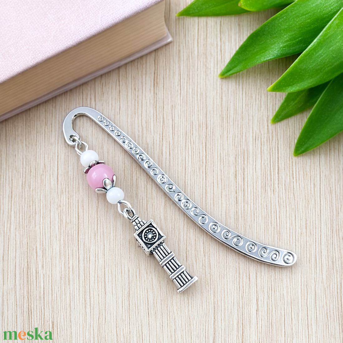 Big Ben könyvjelző � angoltanár ajándék pedagógusnapra, évzáróra, egyedi fém könyvjelző London motívummal - könyv & zene - könyvjelző - Meska.hu