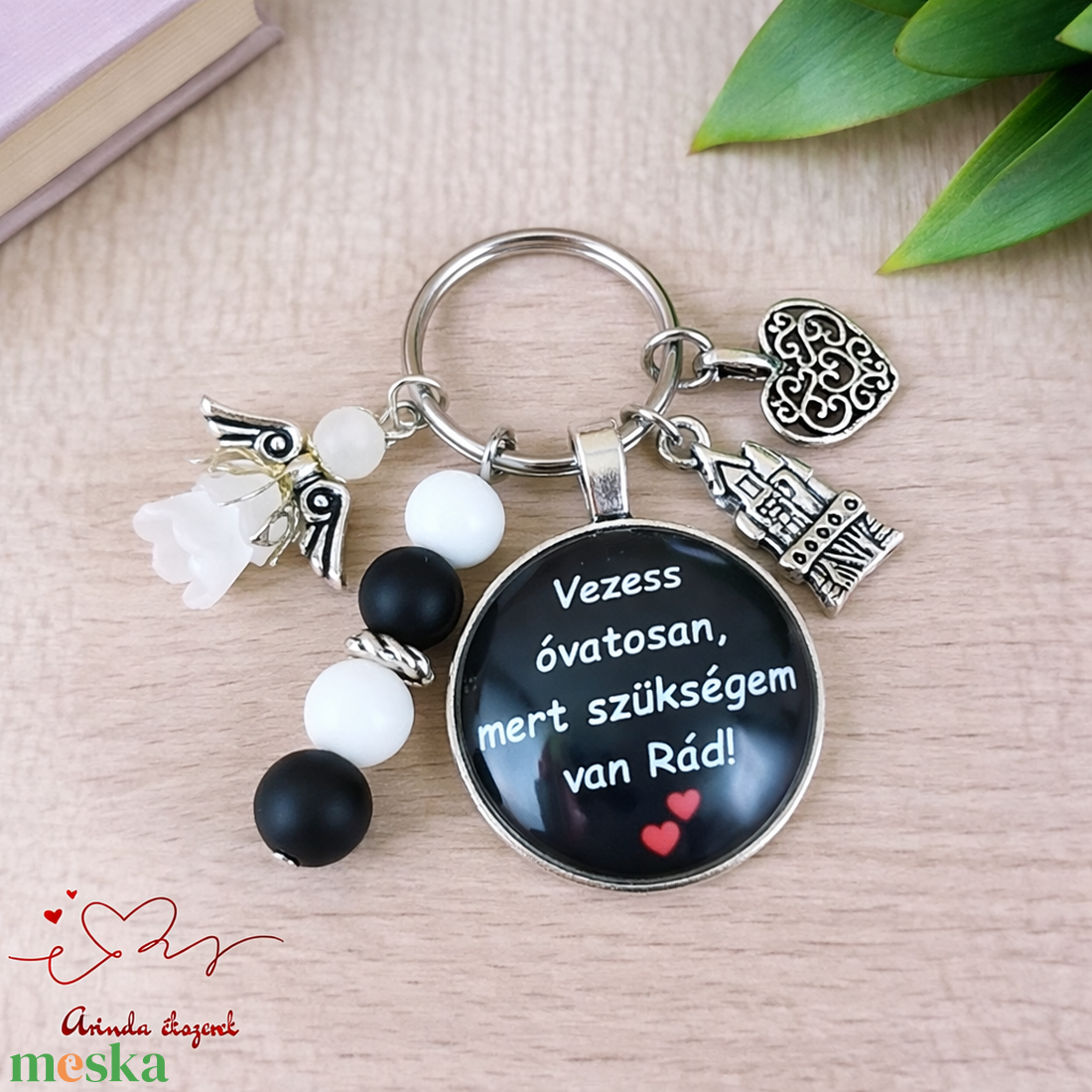 Vezess óvatosan, mert szükségem van Rád! autós kulcstartó � ajándék sofőröknek - táska & tok - kulcstartó & táskadísz - kulcstartó - Meska.hu