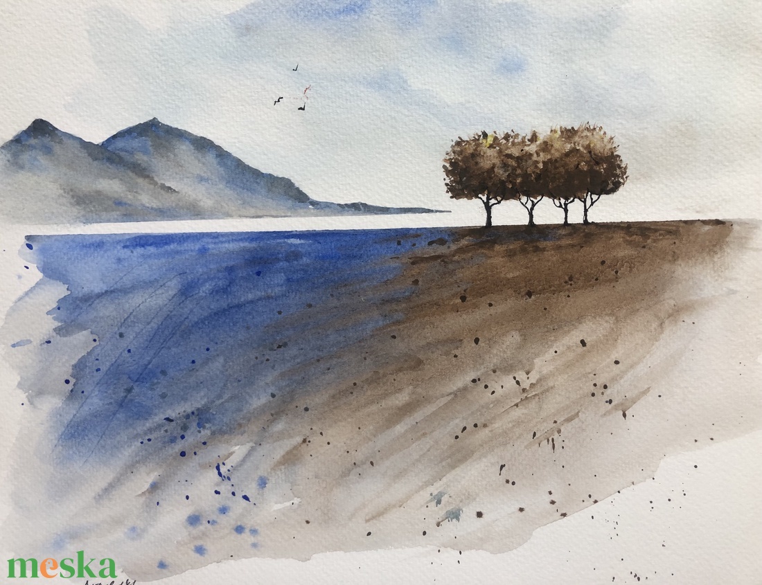 Eredeti akvarell  - művészet - festmény - akvarell - Meska.hu