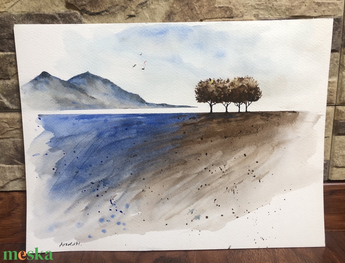 Eredeti akvarell  - művészet - festmény - akvarell - Meska.hu