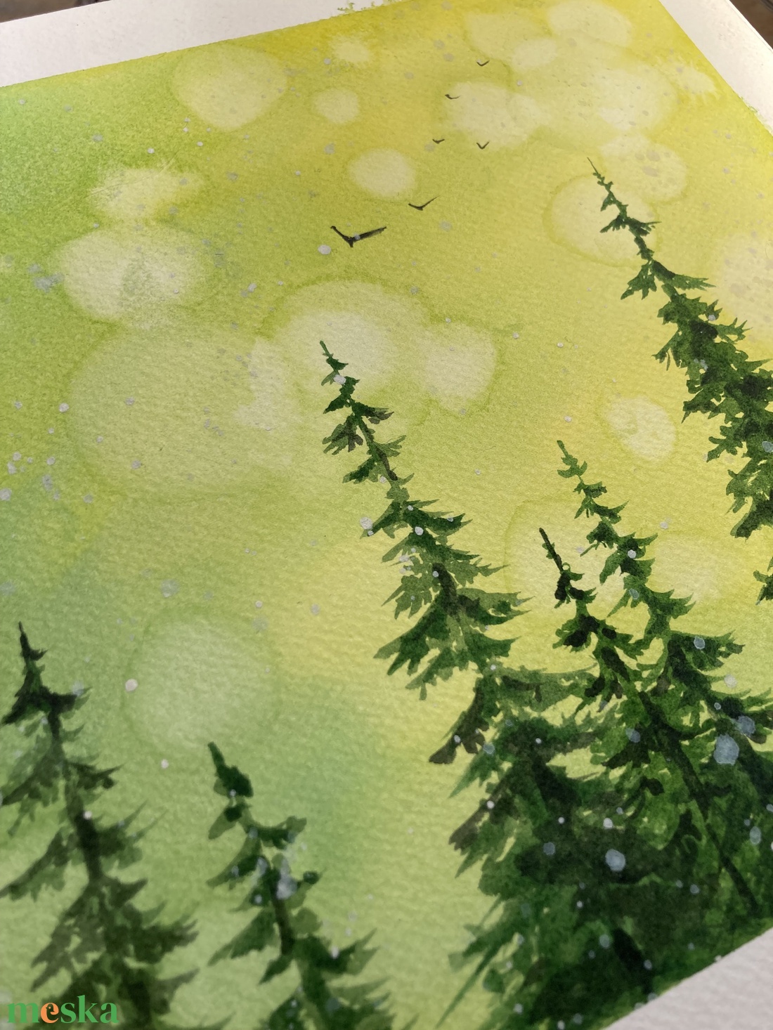 Eredeti akvarell - Fényben - művészet - festmény - akvarell - Meska.hu