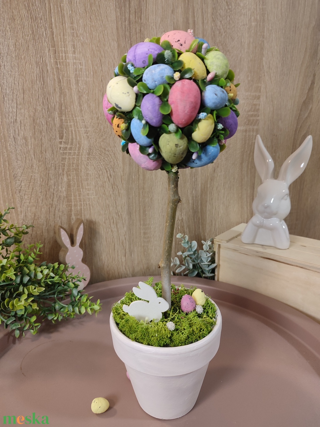 Nagy húsvéti tojásfa - otthon & életmód - dekoráció - asztal és polc dekoráció - asztaldísz - Meska.hu