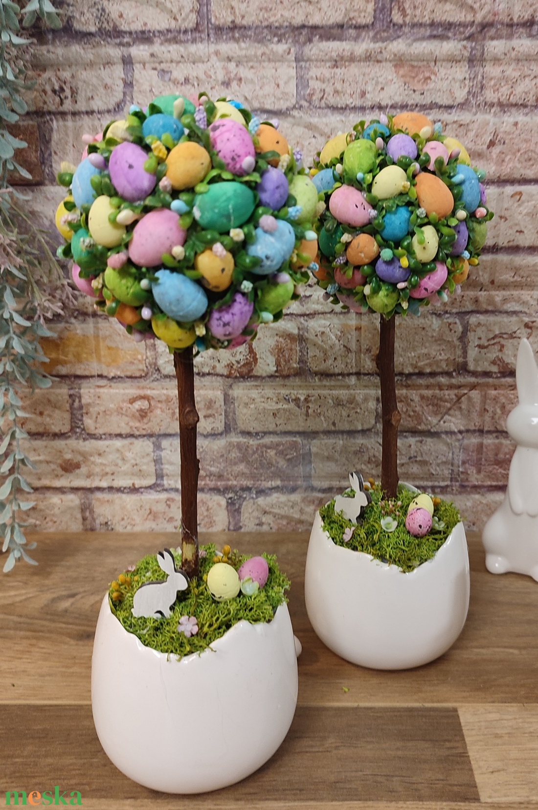 Húsvéti tojásfa, kicsi élénk színű  - otthon & életmód - dekoráció - asztal és polc dekoráció - asztaldísz - Meska.hu