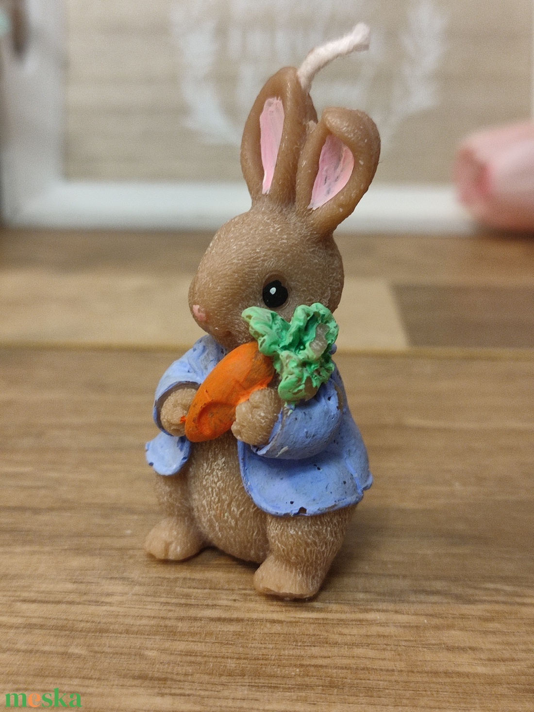  Húsvéti nyuszi - kézműves gyertya - otthon & életmód - gyertya, illat, aroma - gyertya - Meska.hu