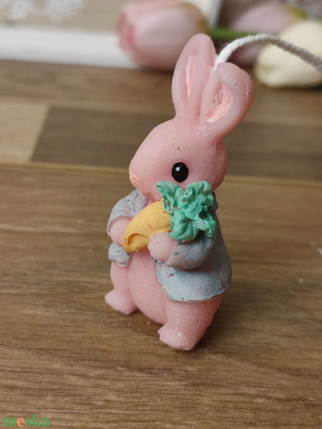  Húsvéti nyuszi - kézműves gyertya - otthon & életmód - gyertya, illat, aroma - gyertya - Meska.hu