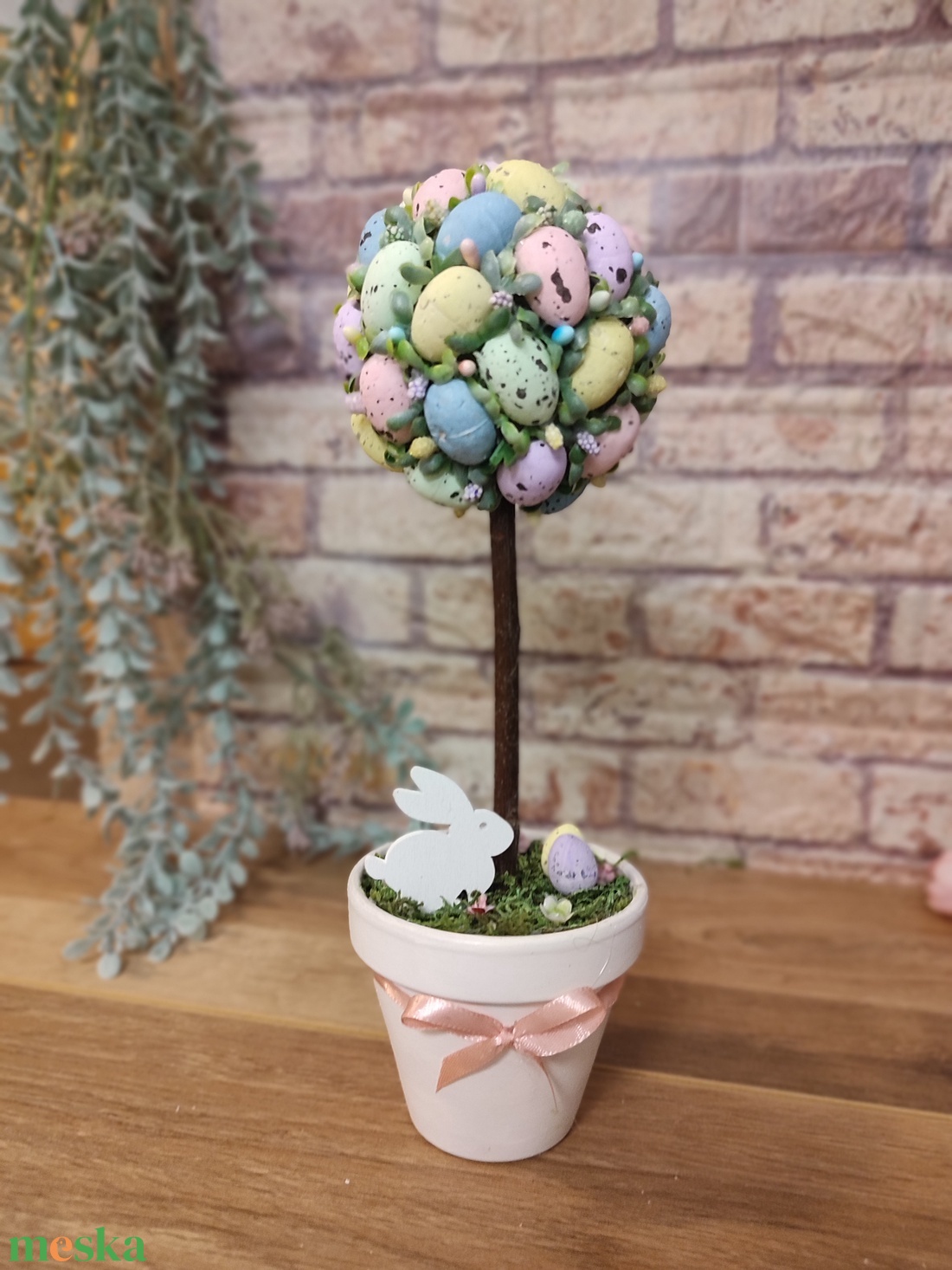 Húsvéti tojásfa, kicsi pasztell  - otthon & lakás - dekoráció - asztal és polc dekoráció - asztaldísz - Meska.hu