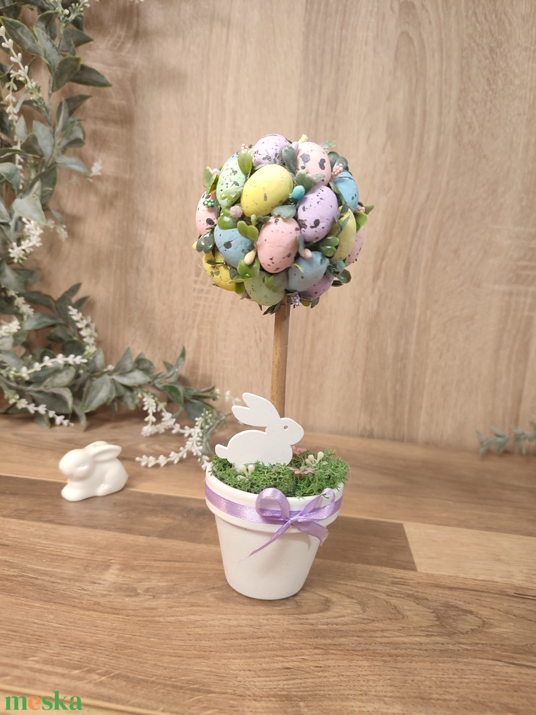 Húsvéti tojásfa, mini pasztell  - otthon & életmód - dekoráció - asztal és polc dekoráció - asztaldísz - Meska.hu
