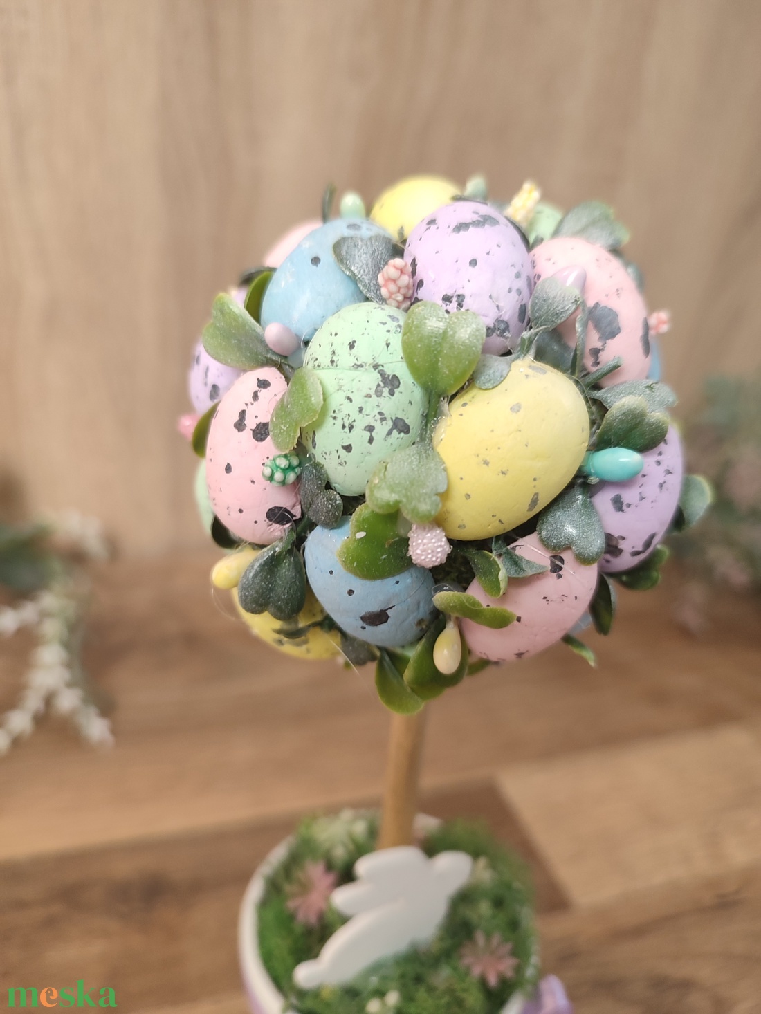 Húsvéti tojásfa, mini pasztell  - otthon & életmód - dekoráció - asztal és polc dekoráció - asztaldísz - Meska.hu