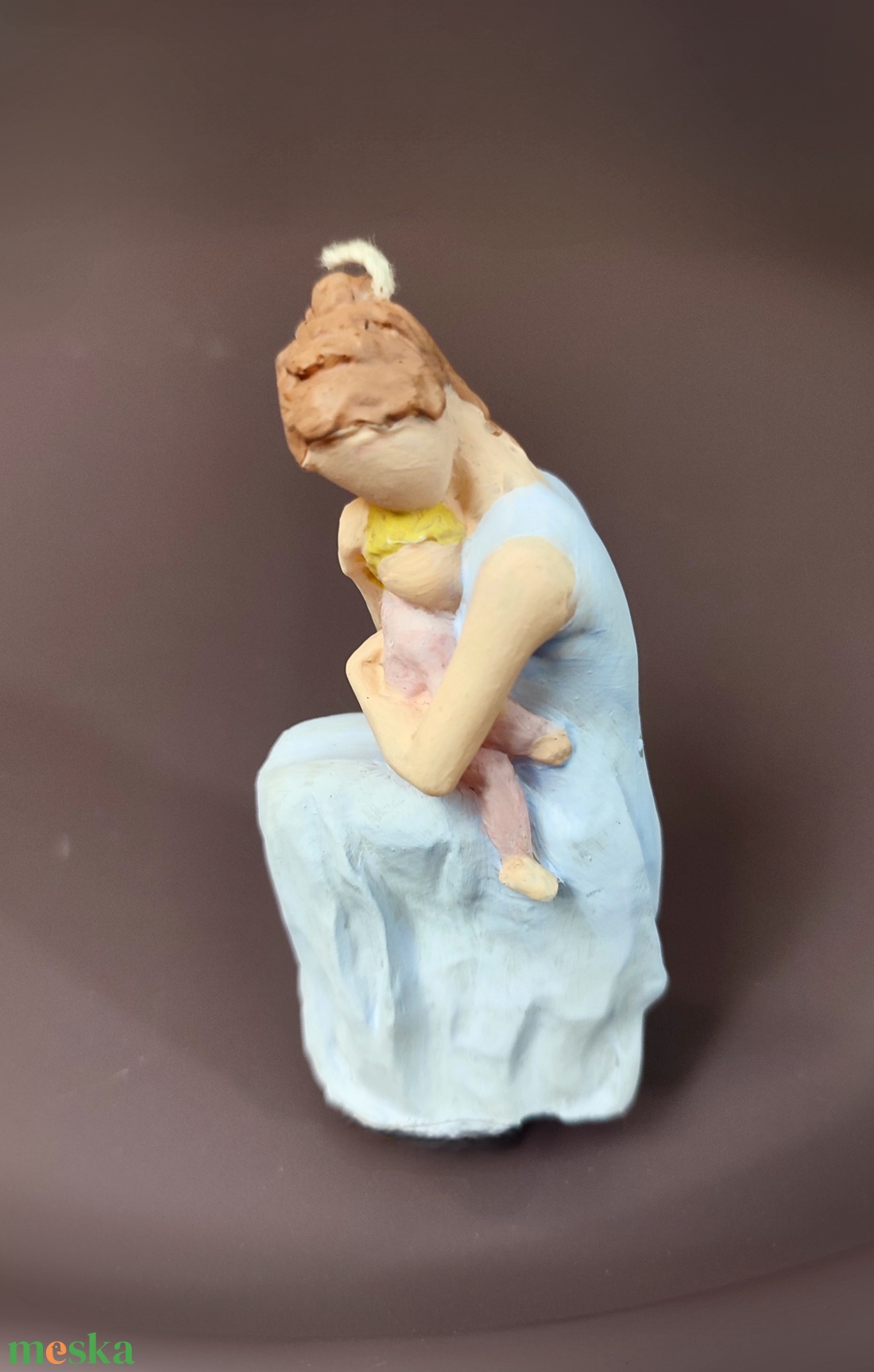  Kézműves gyertya, anyai szeretet  - otthon & életmód - gyertya, illat, aroma - gyertya - Meska.hu