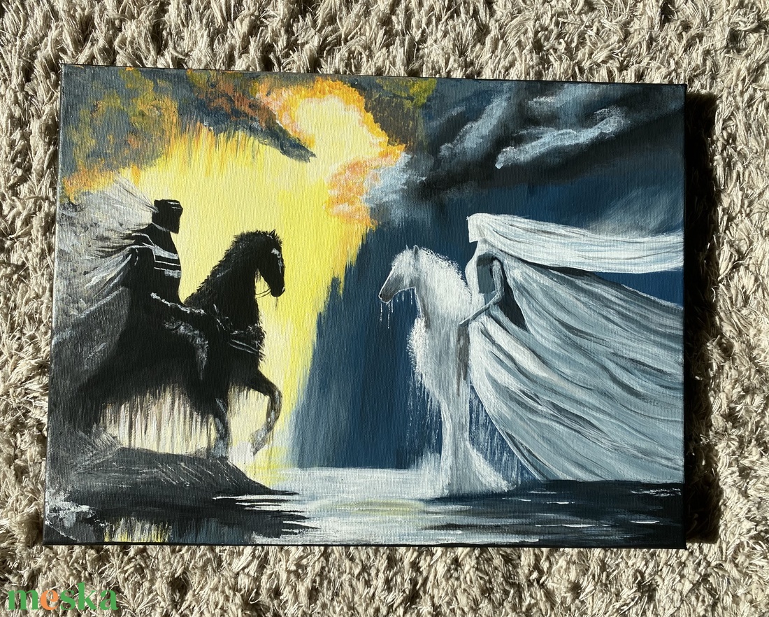 Festmény - művészet - festmény - akril - Meska.hu