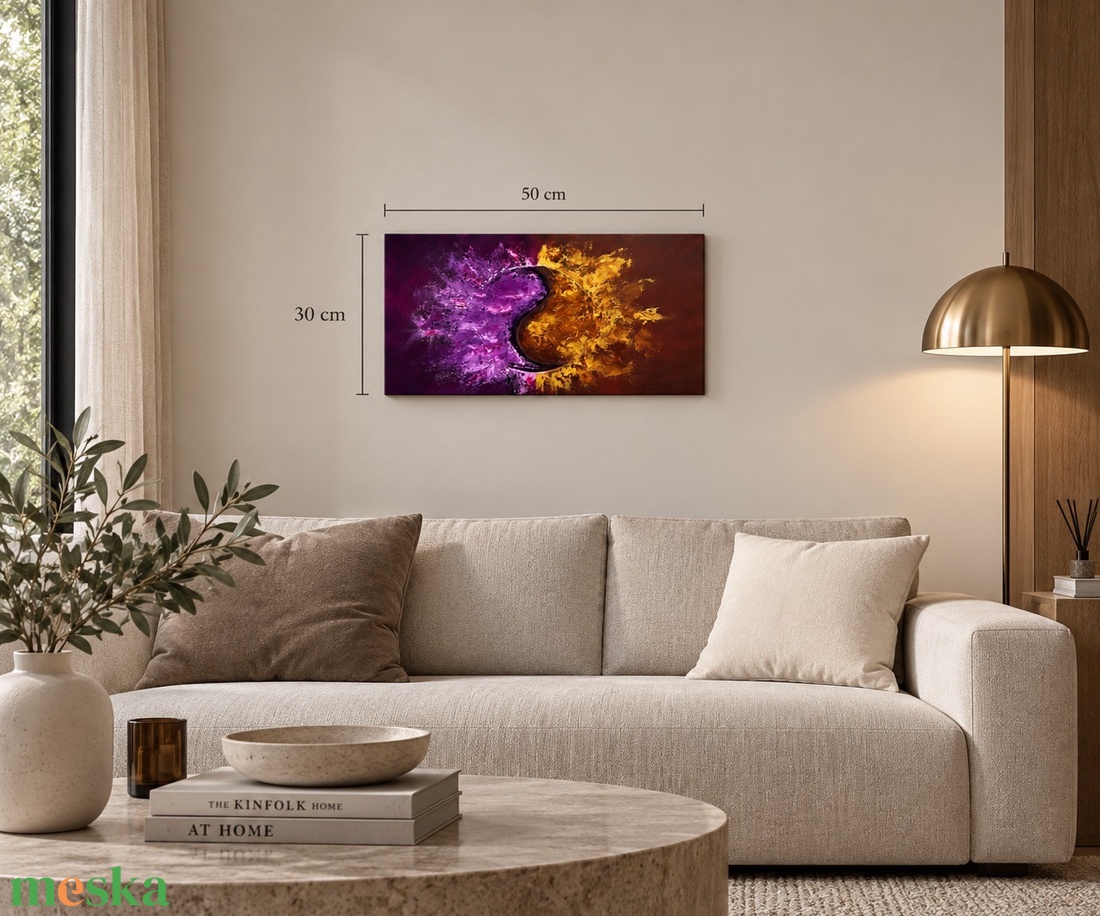Chaos � 30�50 cm - eredeti akrilfestmény - művészet - festmény - akril - Meska.hu