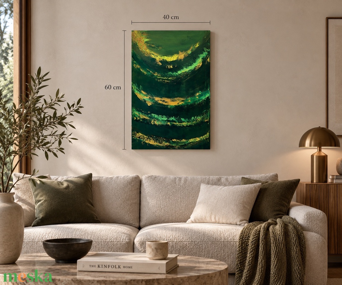 The Shape of Time � 40�60 cm - eredeti akrilfestmény - művészet - festmény - akril - Meska.hu