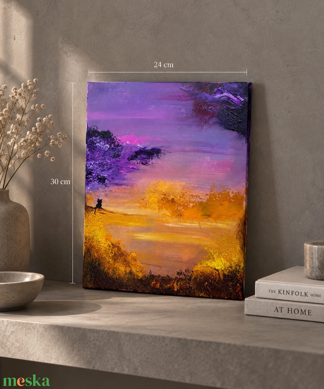 Lumen � 24�30 cm - eredeti akrilfestmény - művészet - festmény - akril - Meska.hu