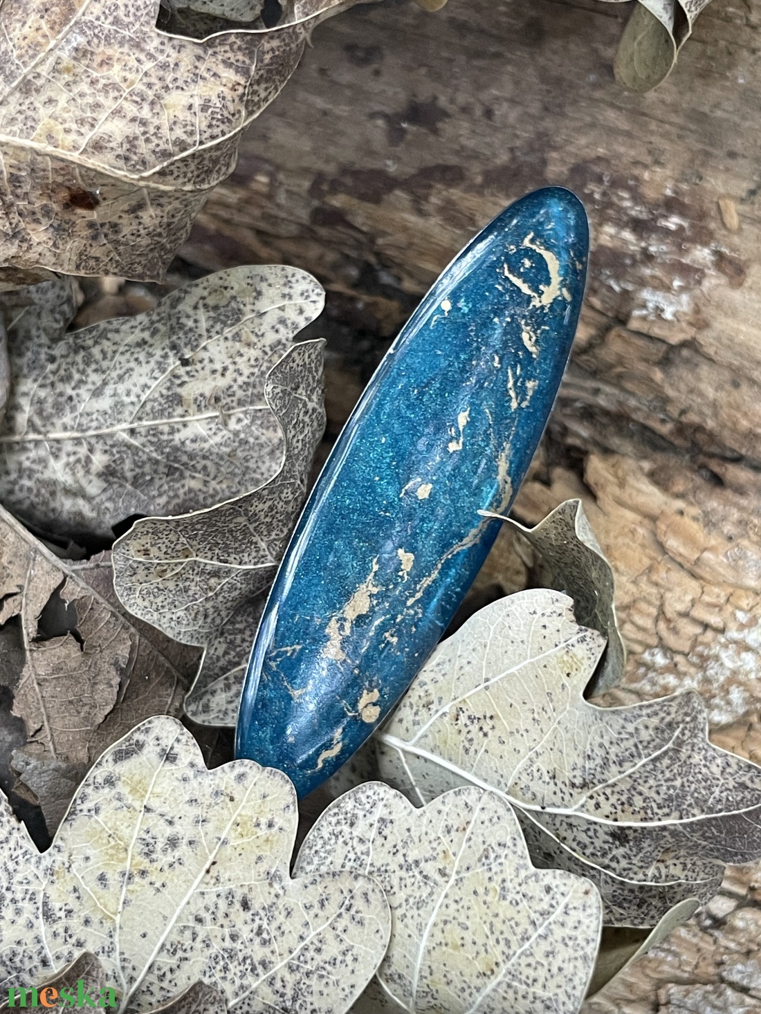 Egyedi műgyanta gyűrű - ékszer - gyűrű - vékony gyűrű - Meska.hu