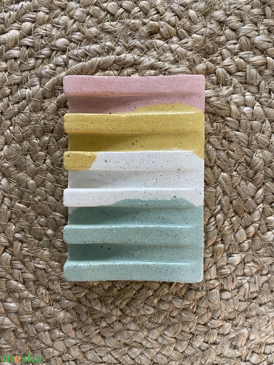 Beton szappantartó - otthon & életmód - fürdőszoba - szappantartó - Meska.hu