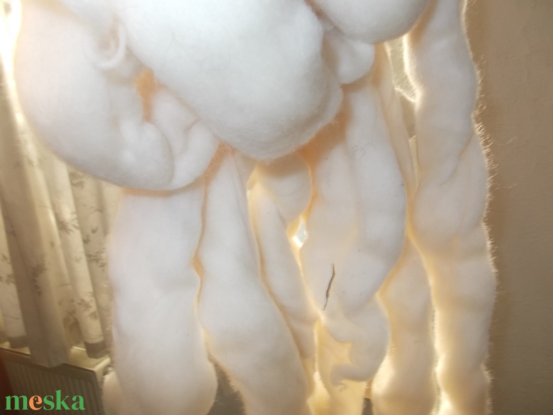 Fehér Szalaggyapjú 335g fele áron !! - diy (csináld magad) - egységcsomag - Meska.hu Fehér Szalaggyapjú 335g fele áron !! - diy (csináld magad) - egységcsomag - Meska.hu