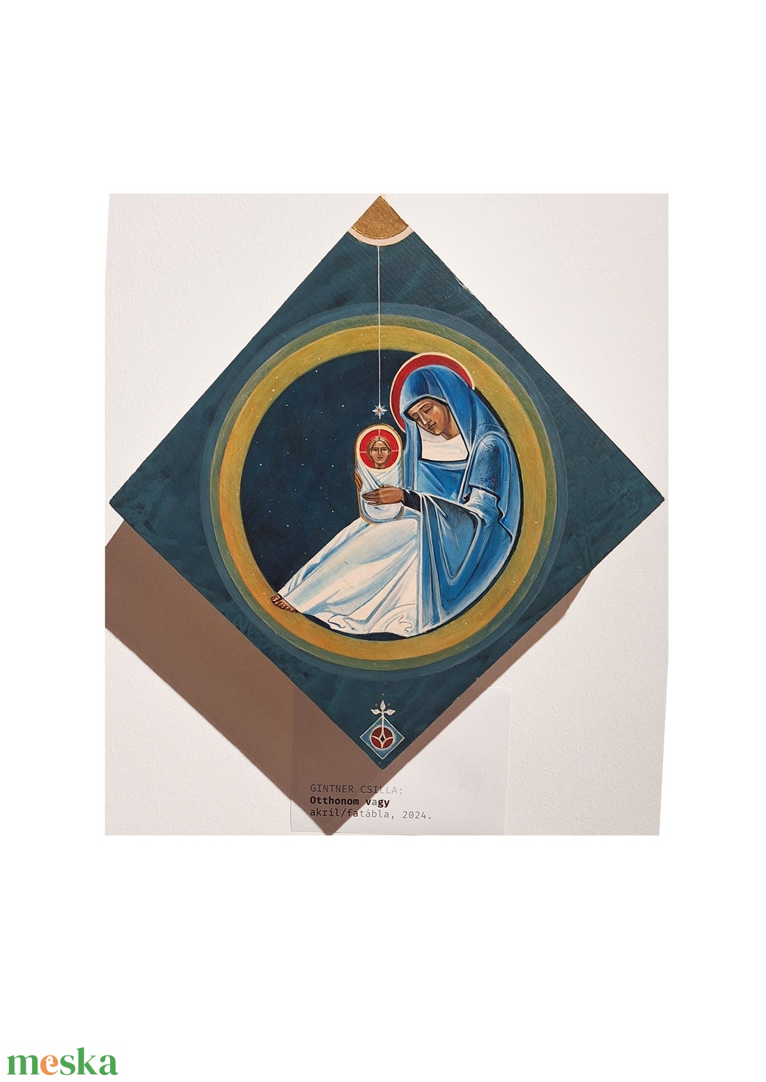 Otthonom vagy - művészet - festmény - akril - Meska.hu