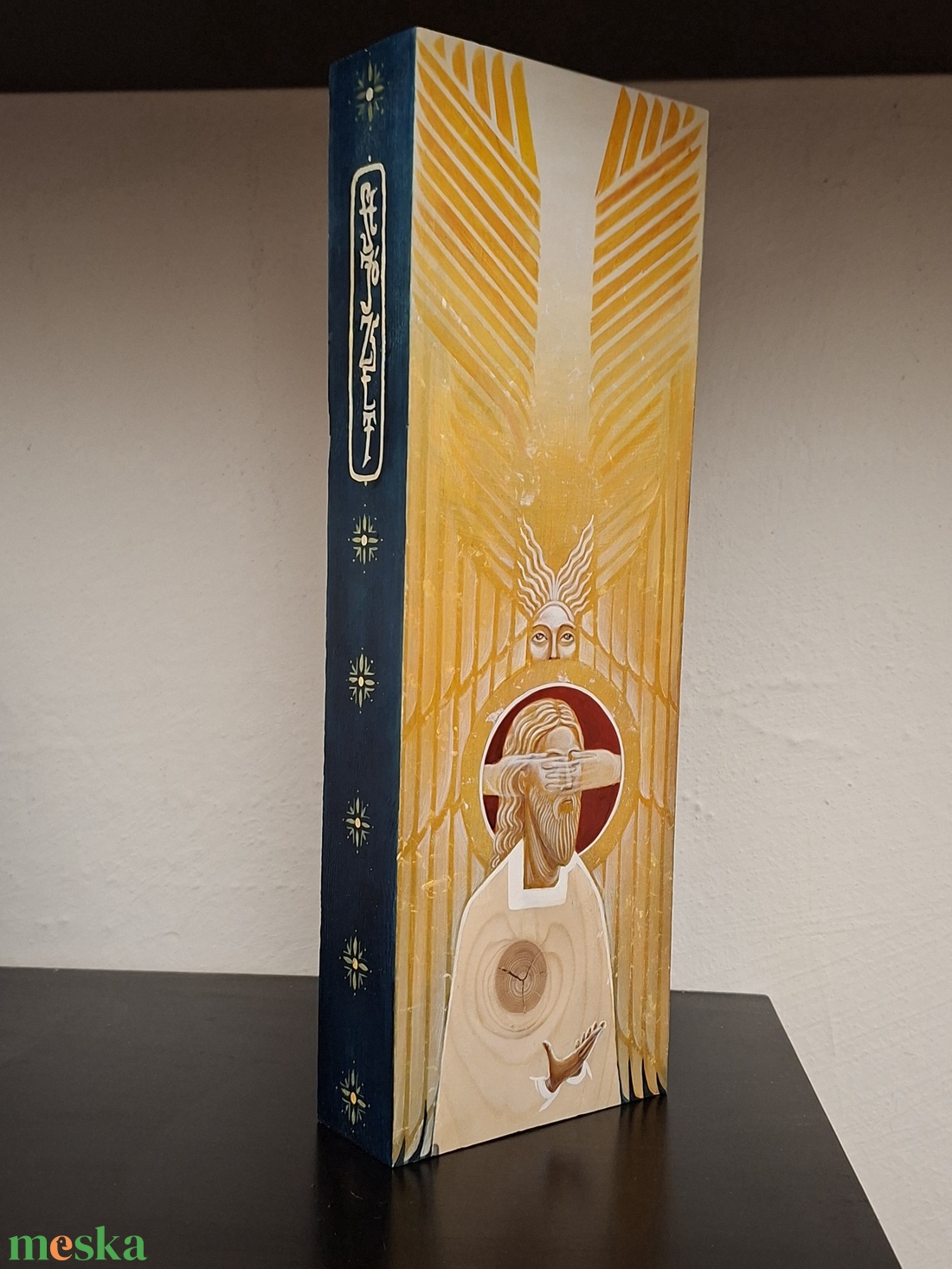 Szent József be-látása - művészet - festmény - akril - Meska.hu