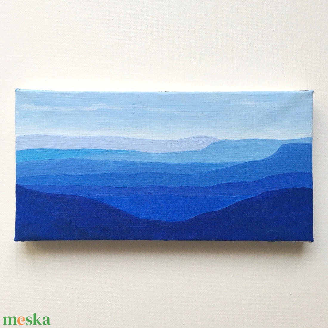 Blue Mountains - művészet - festmény - akril - Meska.hu Blue Mountains - művészet - festmény - akril - Meska.hu
