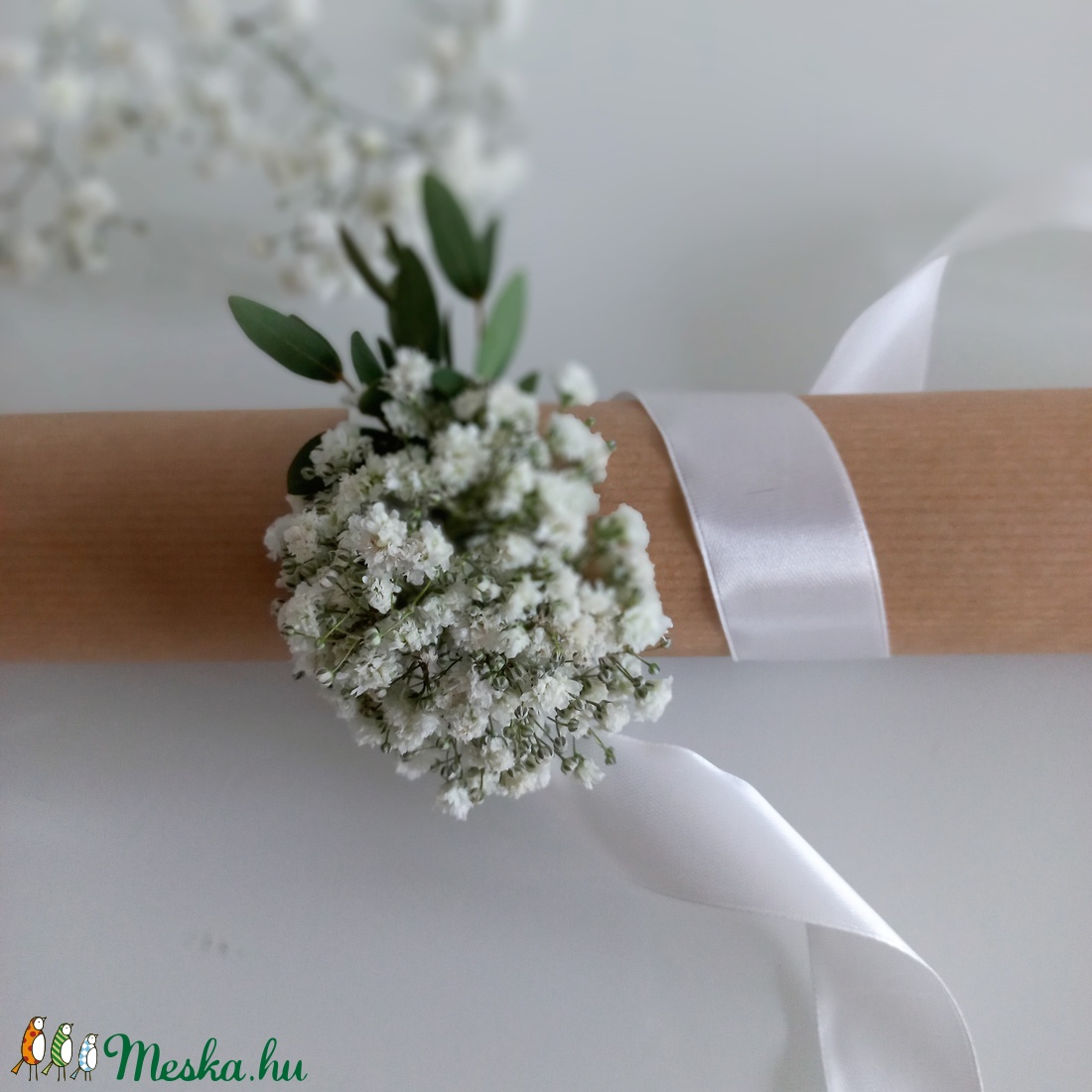 REZGŐ virágékszer (karkötő, csuklódísz) - esküvő - ékszer - karkötő & csuklódísz - Meska.hu