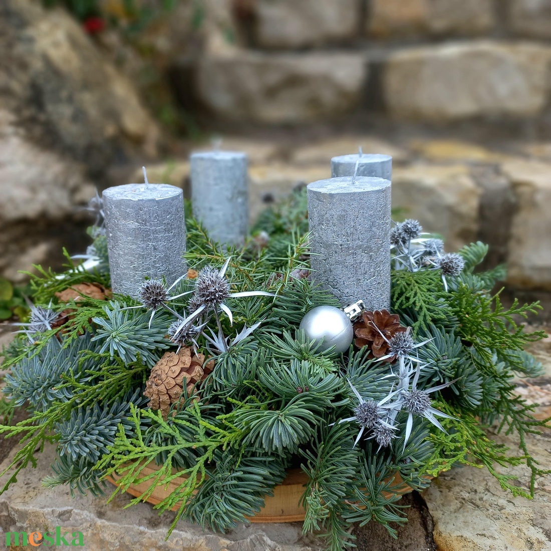 NOBILIS adventi koszorú - karácsony - adventi díszek - adventi koszorú - Meska.hu NOBILIS adventi koszorú - karácsony - adventi díszek - adventi koszorú - Meska.hu