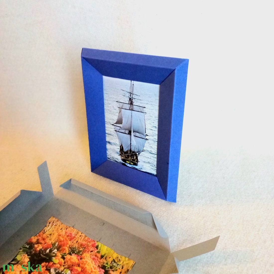 karton hajtogatható képkeret - kellékek & szerszámok - hobby fa alapanyag - képkeret - Meska.hu