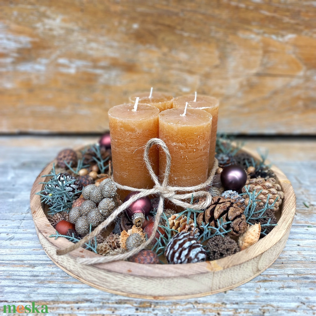CSINÁLD MAGAD MÉZ adventi koszorú - karácsony - adventi díszek - adventi koszorú - Meska.hu CSINÁLD MAGAD MÉZ adventi koszorú - karácsony - adventi díszek - adventi koszorú - Meska.hu
